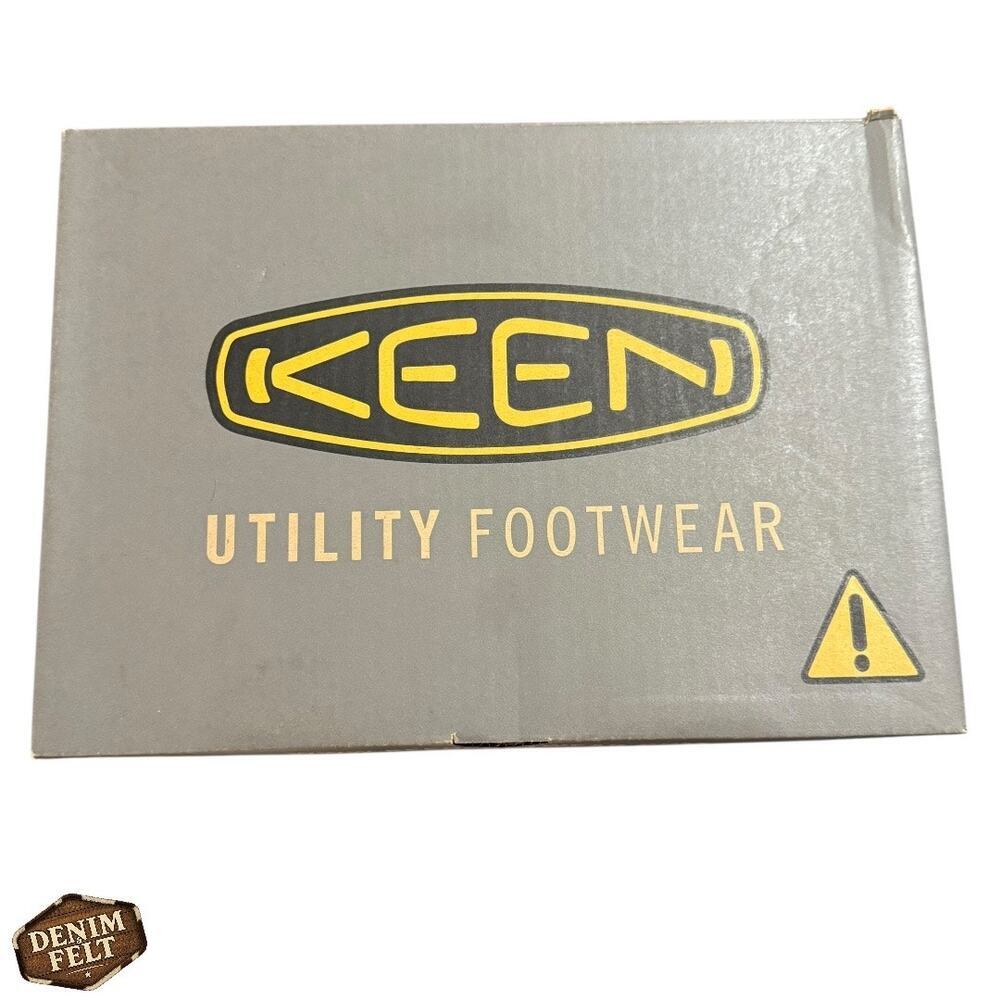 KEEN Utility Dillon Women’s Safety Toe Work Sneakers – Silver Birch – 8.5M NEW - Picture 15 of 15